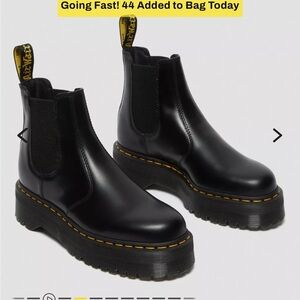 Dr. Martens Chunky Black Chelsea Boots